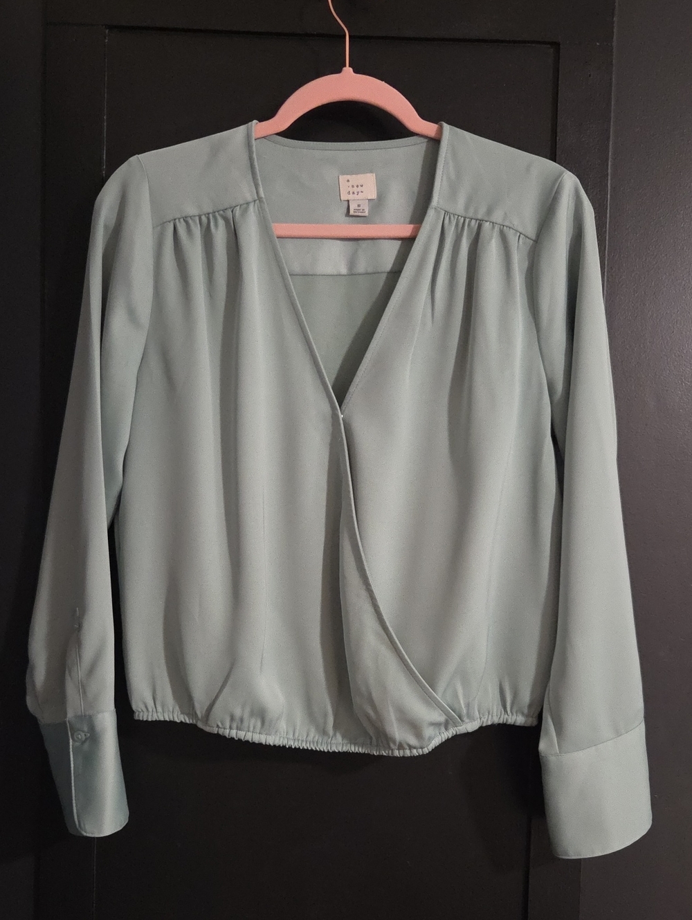 A New Day Mint Blouse